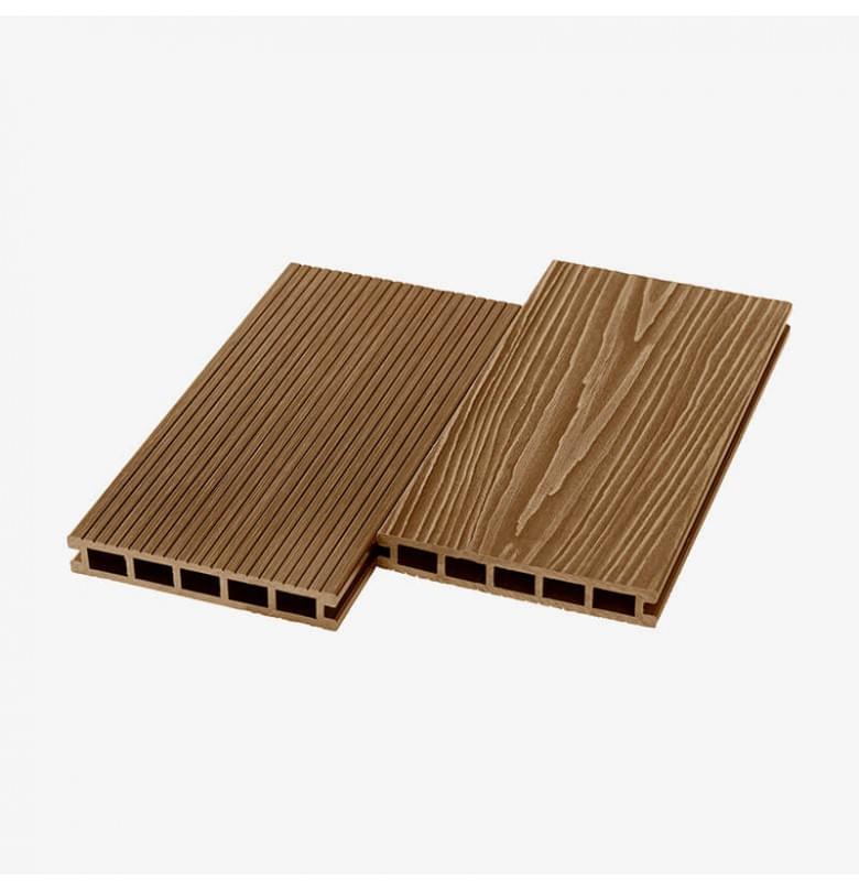 Террасная доска ДПК RusDecking UnoDeck Ultra Орех 3 пог.м.